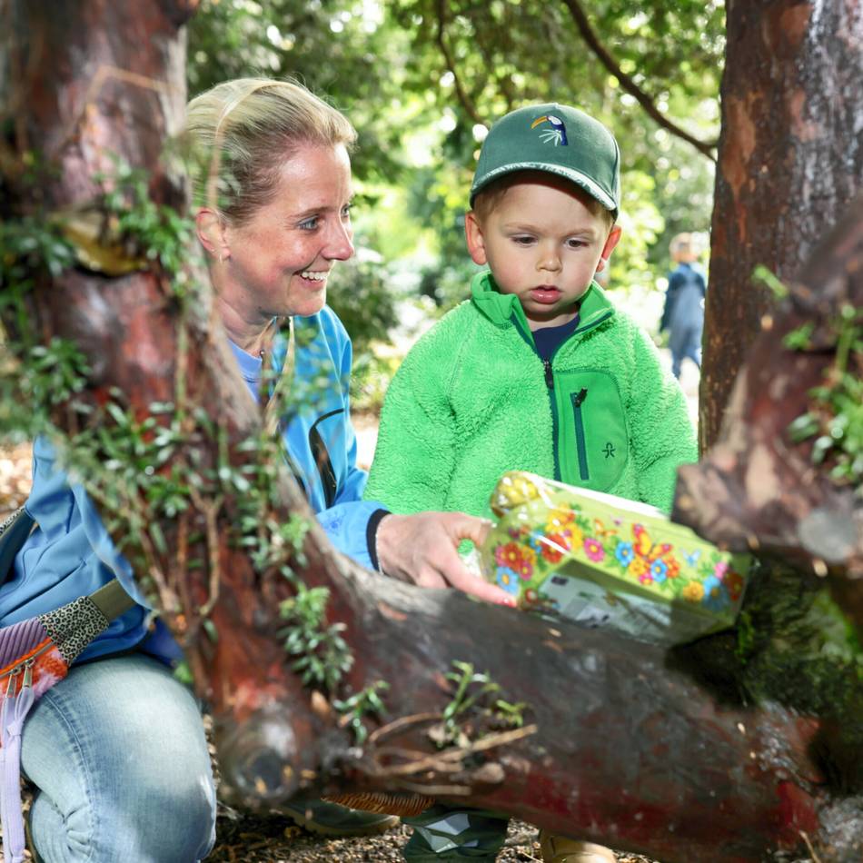 Ostern in Hilden: Ostereiersuche im Stadtpark für Kinder bis sechs Jahre