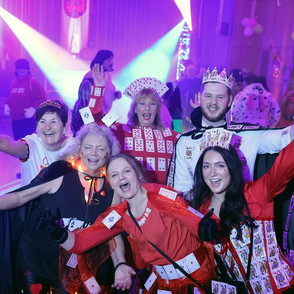 In Rathaus und Kreishaus waren viele tolle Verkleidungen zu sehen: Wer hat das schönste Kostüm der Stadt?