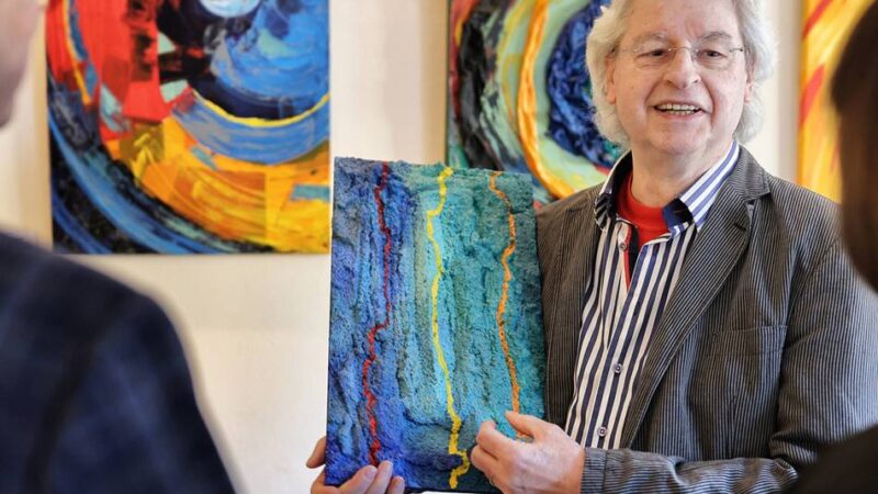 Ausstellung im Timeout Café: „Ein Stimmungsaufheller für den Betrachter sein“