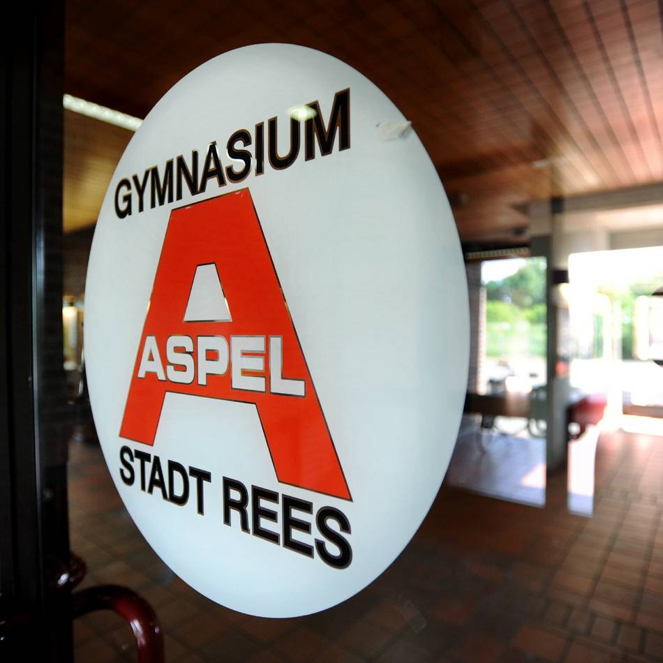 Gymnasium Aspel in Rees: Kein Abitur, aber dennoch Grund zum Feiern