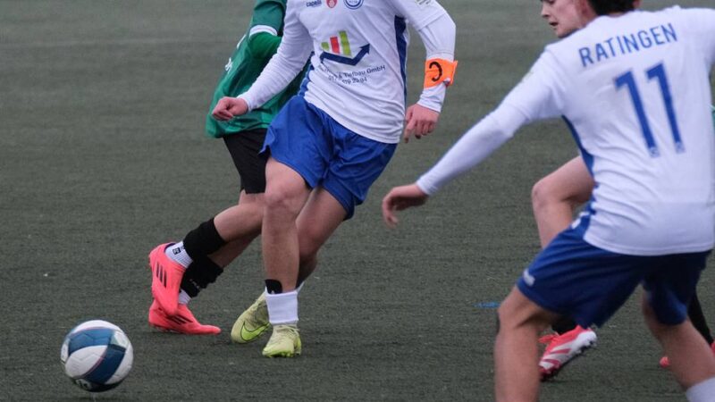 Achtelfinale im Niederrheinpokal: Aydins Siegtreffer soll die Ratinger C-Junioren pushen