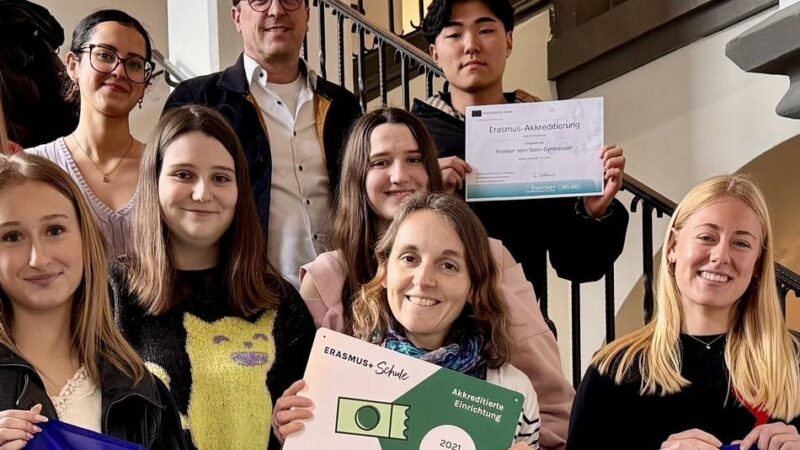 Aufwendiges Verfahren: Klever Freiherr-vom-Stein-Gymnasium ist jetzt Erasmus-Schule