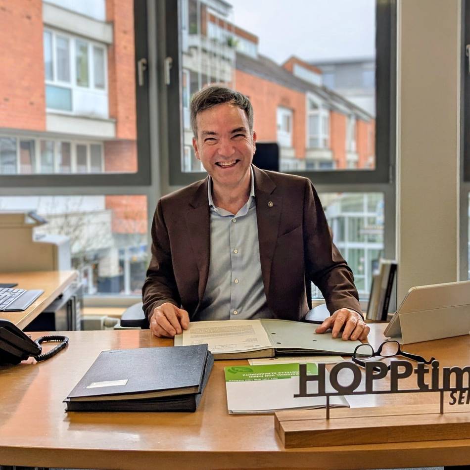 Bürgermeister Christoph Hopp seit 100 Tagen im Amt: „Wir können viel erreichen“