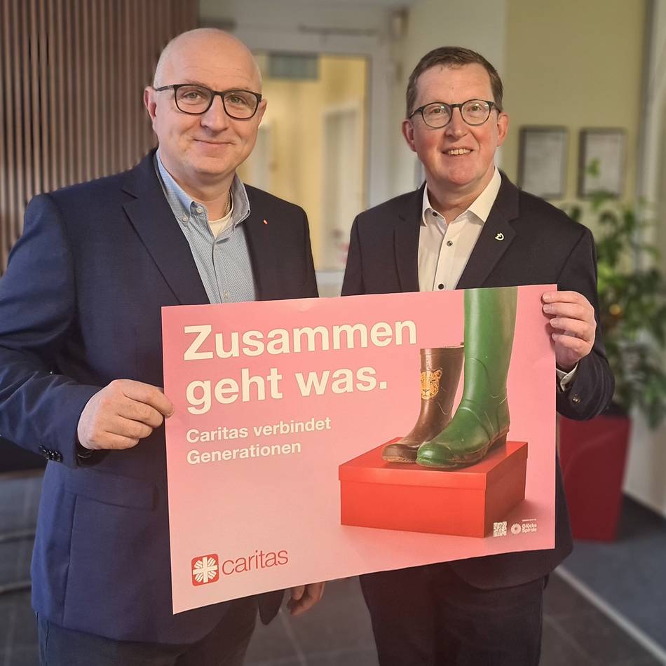 Kampagnenauftakt im Gelderland: Caritas stärkt Miteinander der Generationen