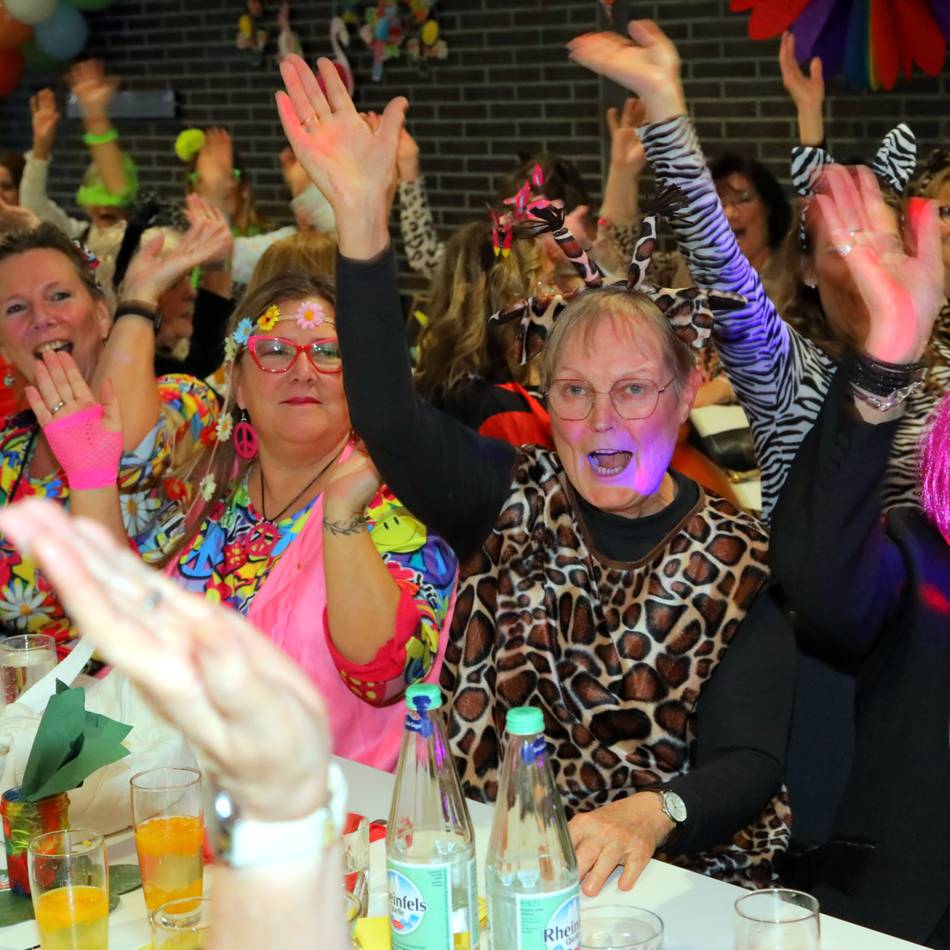 Karneval des KFD-Elferrats: Als fast einziger Mann in der Borther Frauensitzung