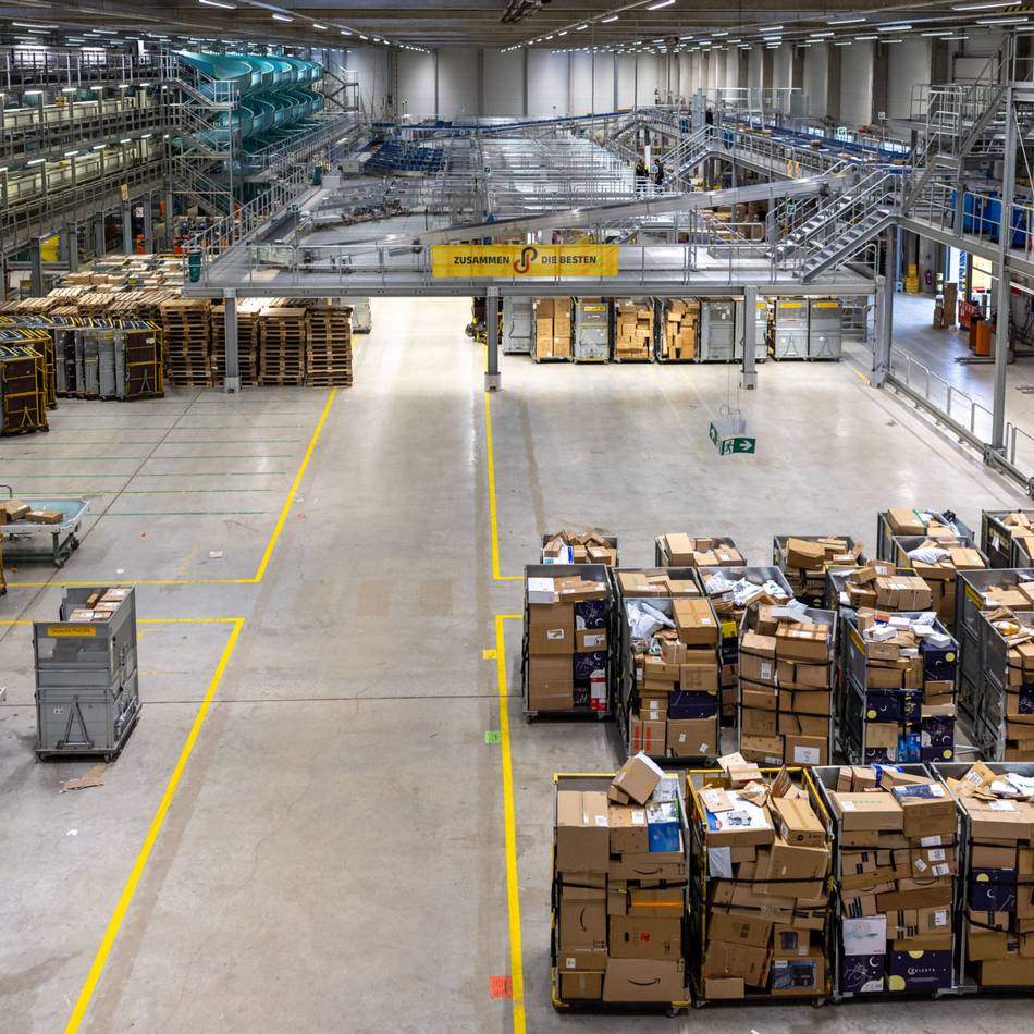 Kapazitätsausbau am Standort Rheinberg: 80 neue Arbeitsplätze im erweiterten DHL-Paketzentrum