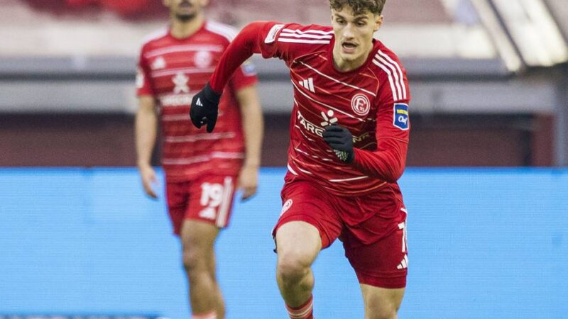 Kurioser Grund für späten U23-Einsatz: Warum Fortuna-Profi Raimund gegen Gütersloh nur in der zweiten Hälfte spielte