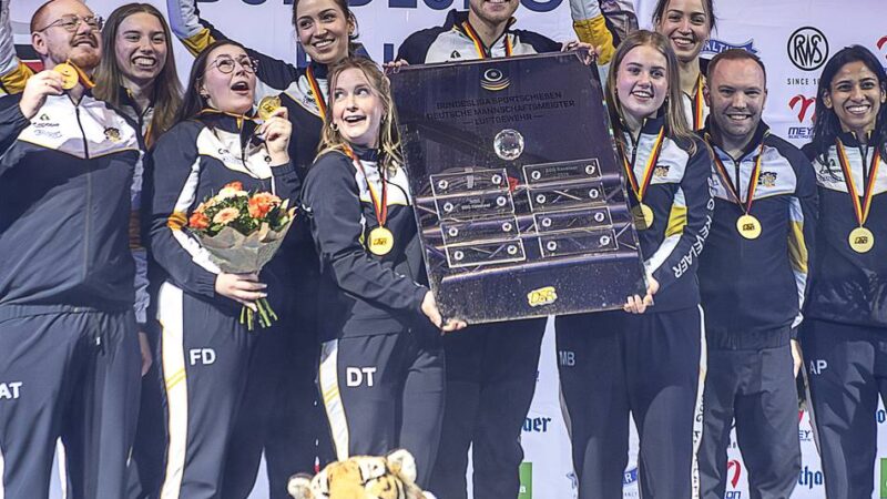 Showdown in Rotenburg an der Fulda: So jubelt der Deutsche Rekordmeister SSG Kevelaer