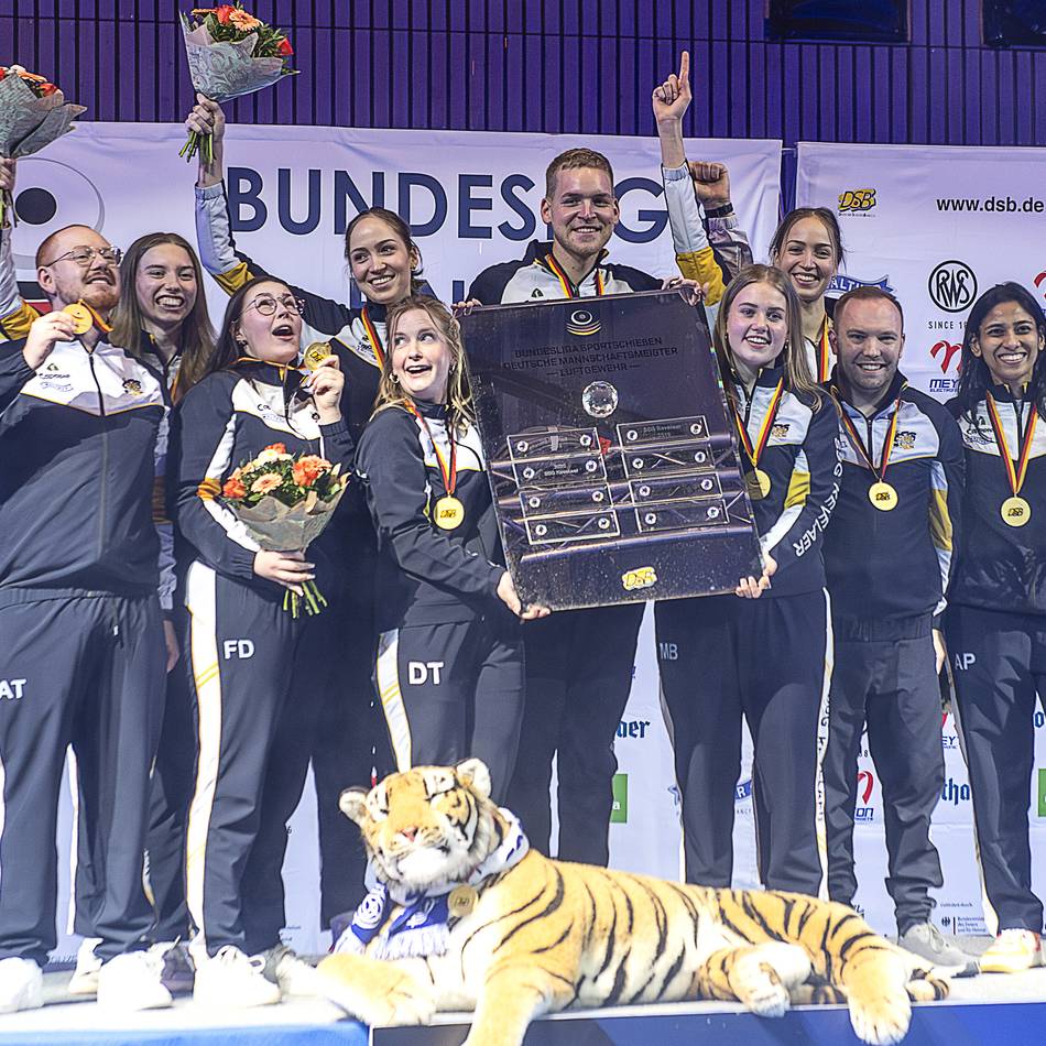 Showdown in Rotenburg an der Fulda: So jubelt der Deutsche Rekordmeister SSG Kevelaer