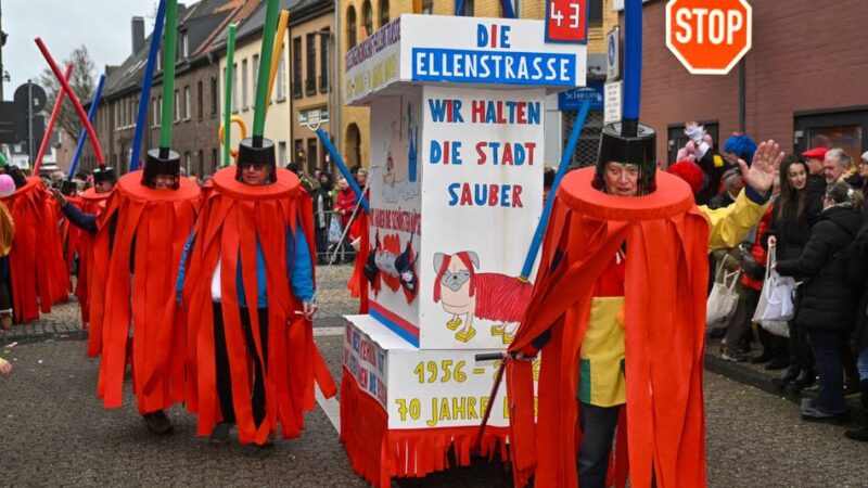 Karneval 2026 in Kempen: KKV kürt die schönsten Gruppen im Rosenmontagszug