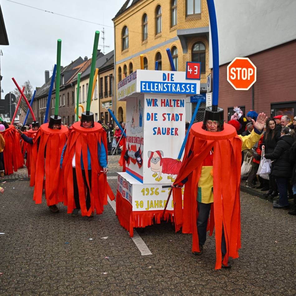 Karneval 2026 in Kempen: KKV kürt die schönsten Gruppen im Rosenmontagszug