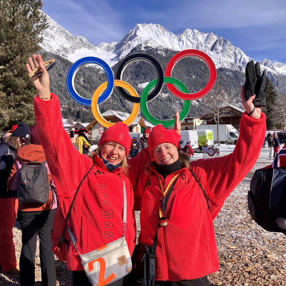 Olympische Winterspiele in Italien: Zwei Freundinnen erfüllen sich einen Traum