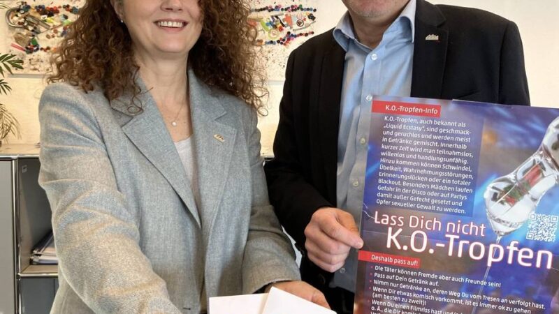 Hilfsmittel gegen K.O-Tropfen: Wie Meerbusch seine Jugendlichen an Karneval schützen will