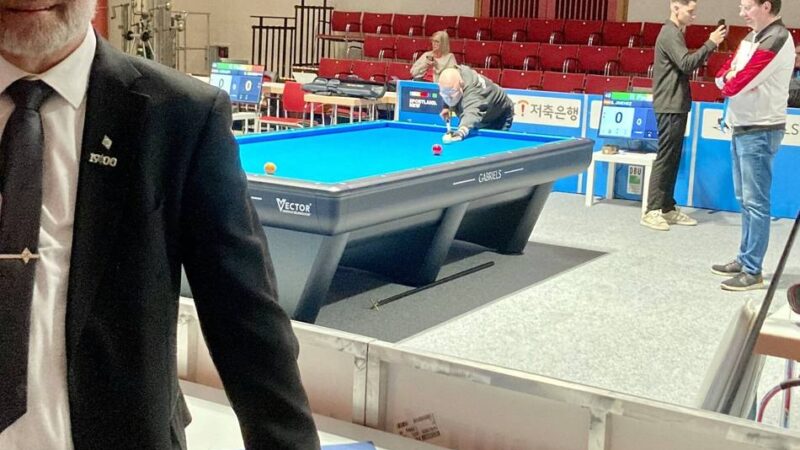 Billard-Weltmeisterschaft in Viersen: Christoph Goltz – Edelfan seit 1990