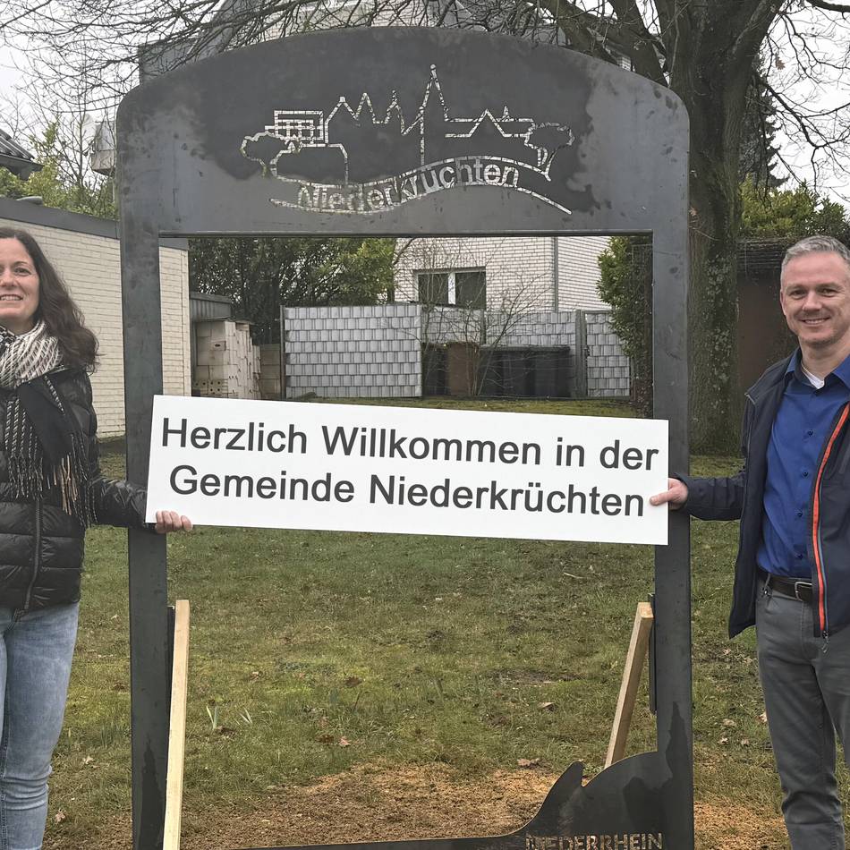 Niederkrüchten gestaltet um: Neue Wegweiser zu Veranstaltungen