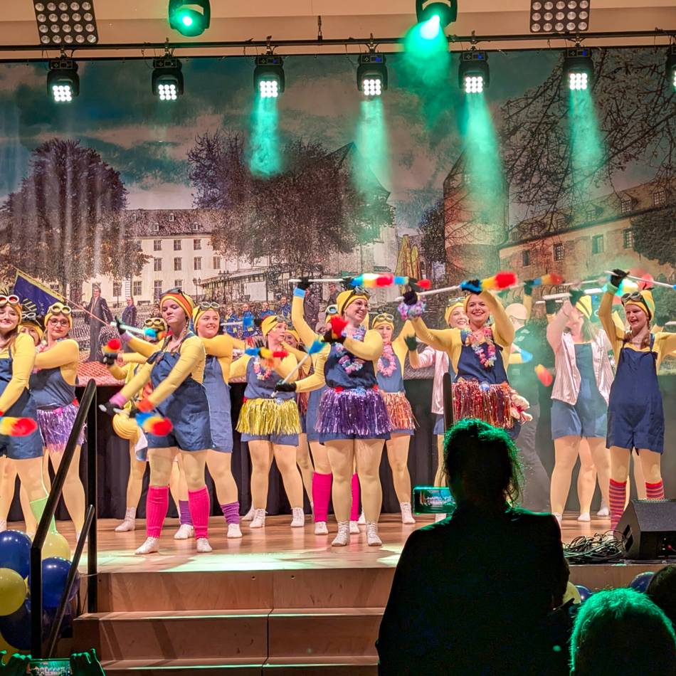 Galasitzung der Burg Garde Brüggen: Jecke Galanacht in der Burggemeindehalle