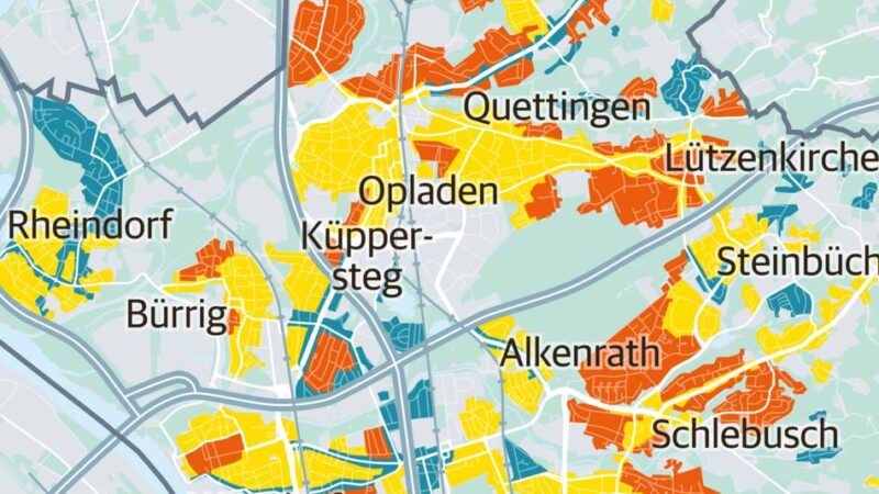 Wohnungsmarkt in Leverkusen: Die geteilte Stadt – das Ost-West-Gefälle bleibt