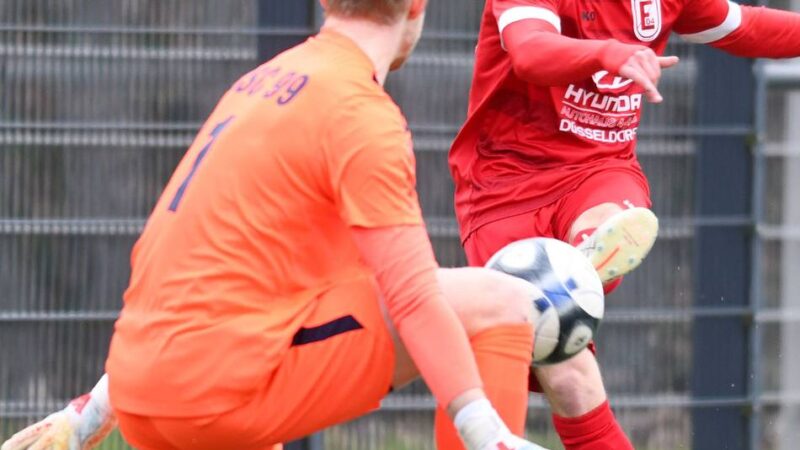 1:1 gegen ersatzgeschwächten DSC 99: Aufstiegsansage verpufft: TSV Eller lässt Punkte liegen