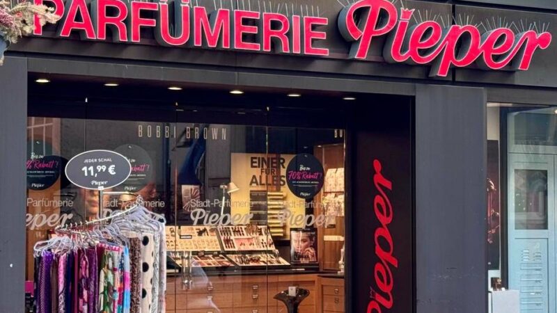 Parfümeriekette schließt Filiale in Viersen: Pieper-Filiale an der Hauptstraße schließt