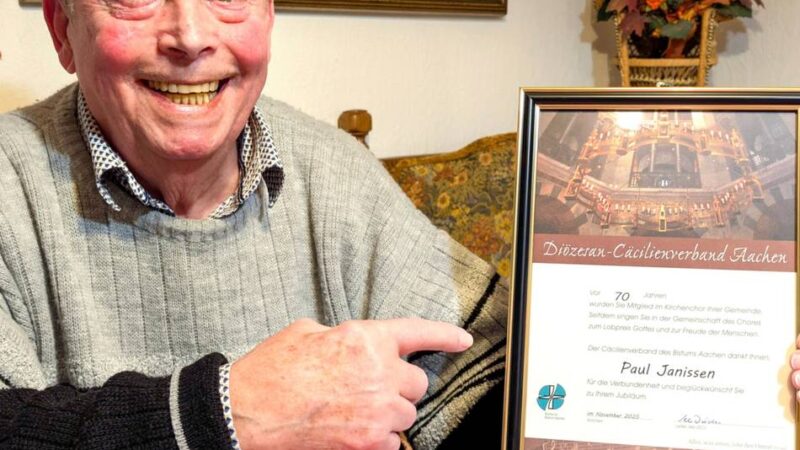 70 Jahre im Kirchenchor: „Singen war mein Leben“