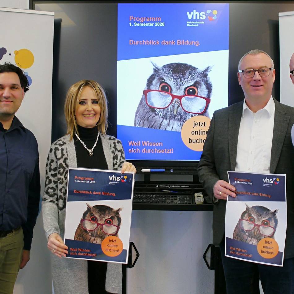 Frühjahrsprogramm startet: Volkshochschule rückt Bildung in den Fokus