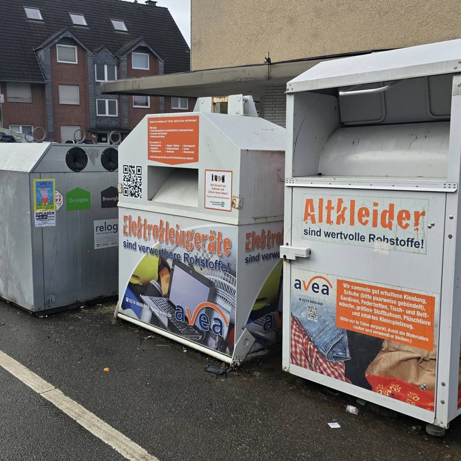 Stadt Leverkusen arbeitet an neuen Konzepten: Müllferkeln an der Wertstoffinsel auf der Spur