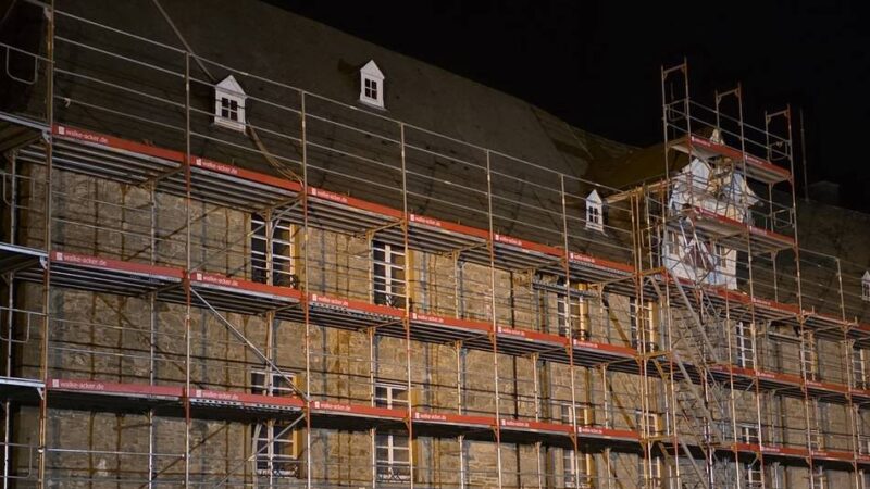 Umbau des Hückeswagener Wahrzeichens: Ein „Korsett“ fürs Schloss