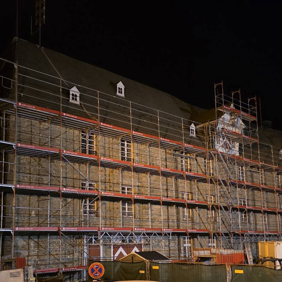Umbau des Hückeswagener Wahrzeichens: Ein „Korsett“ fürs Schloss