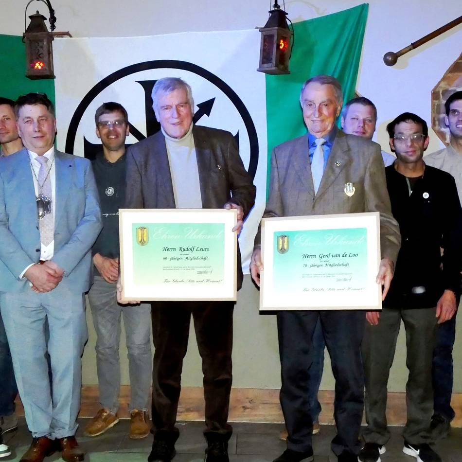 Winterkirmes in Wachtendonk: Führungsmannschaft der Bruderschaft Gelinter ist wieder komplett