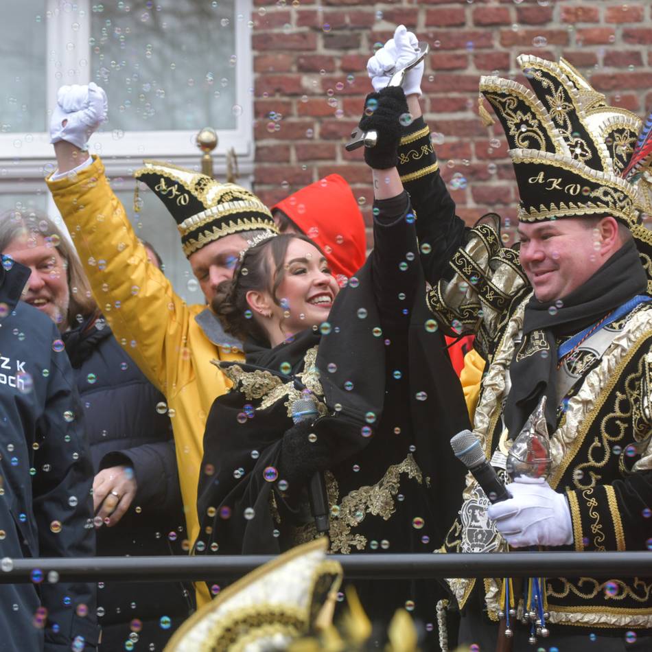 Keine Chance für den Bürgermeister: So eroberten die Narren das Gocher Rathaus