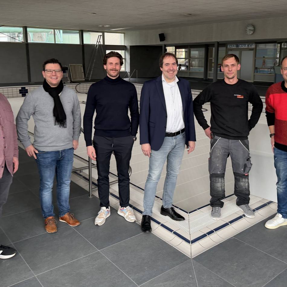 „De Bütt“ in Willich: Reparaturarbeiten im Variobad abgeschlossen