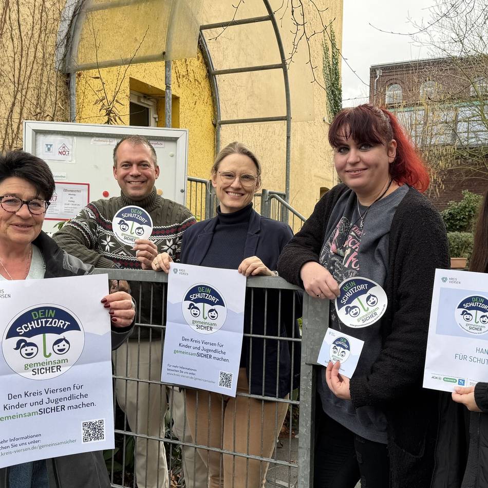 Kreisweite Initiative: Jugendfreizeiteinrichtung No. 7 wird zum „Schutzort“