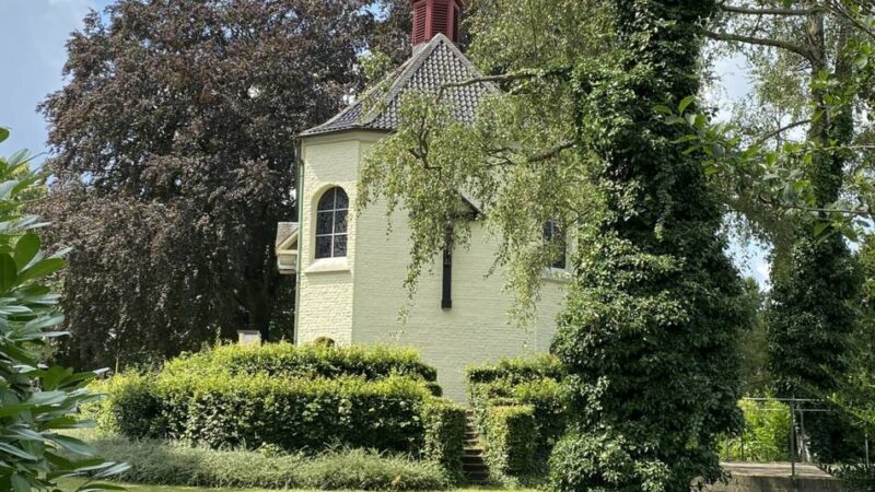 Kapelle Klein-Jerusalem in Neersen: Schützen räumen im Kapellenpark auf