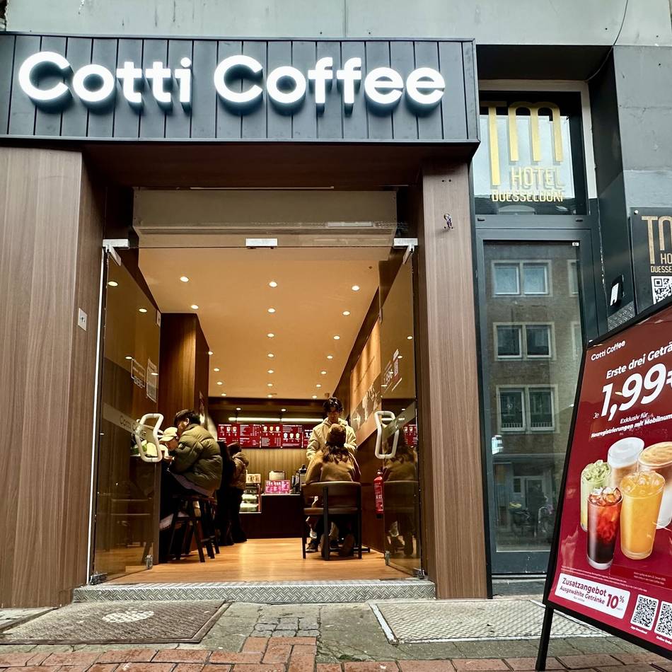 Espresso für 99 Cent: Cotti Coffee eröffnet in der Altstadt – zweiter Düsseldorfer Standort steht schon fest