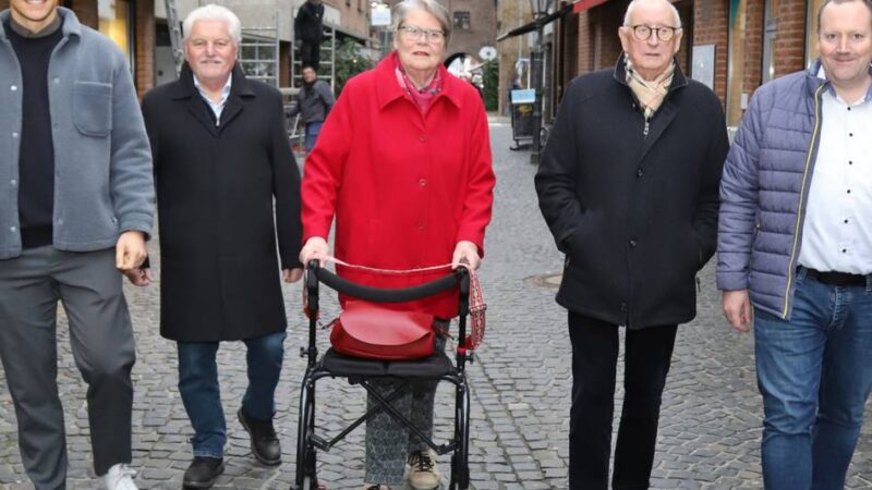 Straße am Steintor: CDU Goch für Gehstreifen in Pflasterung