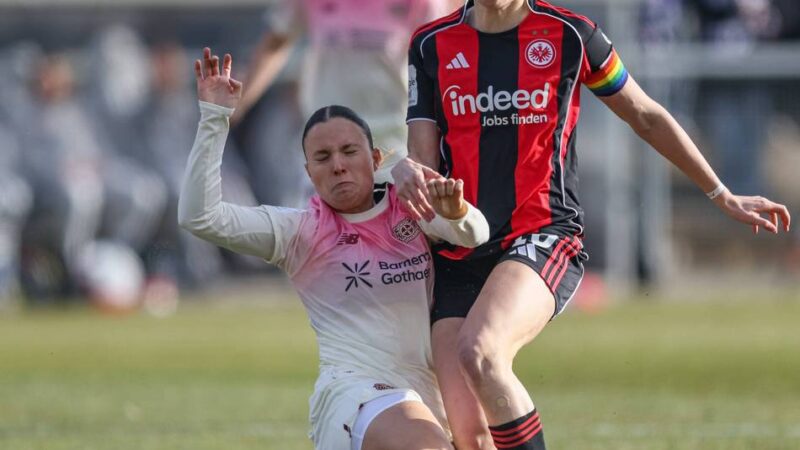 „Extrem ärgerlich“: Bayer-Frauen betreiben Chancenwucher in Frankfurt