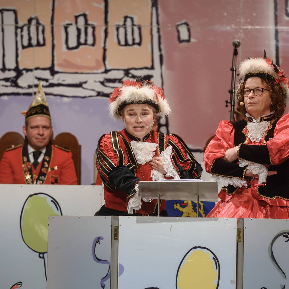 Schwarz-rote Gala im Kastell: Viktoria Goch feiert eine Kappensitzung der Extraklasse