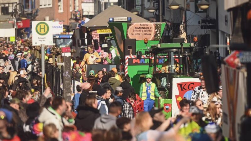 Karneval im Kreis Kleve 2026: Das sind alle Termine der Karnevalszüge im Kreis Kleve 2026