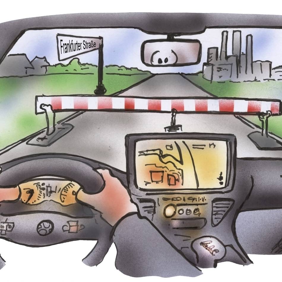 Frankfurter Straße in Voerde-Möllen: Lärm und Staub – und jetzt noch Stau?