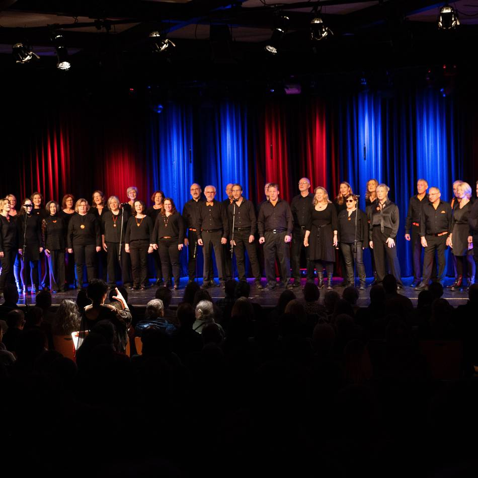 A-capella-Chor im Einstein-Forum: „Tonköpfe“ begeistern bei ihrem ersten Konzert in Kaarst