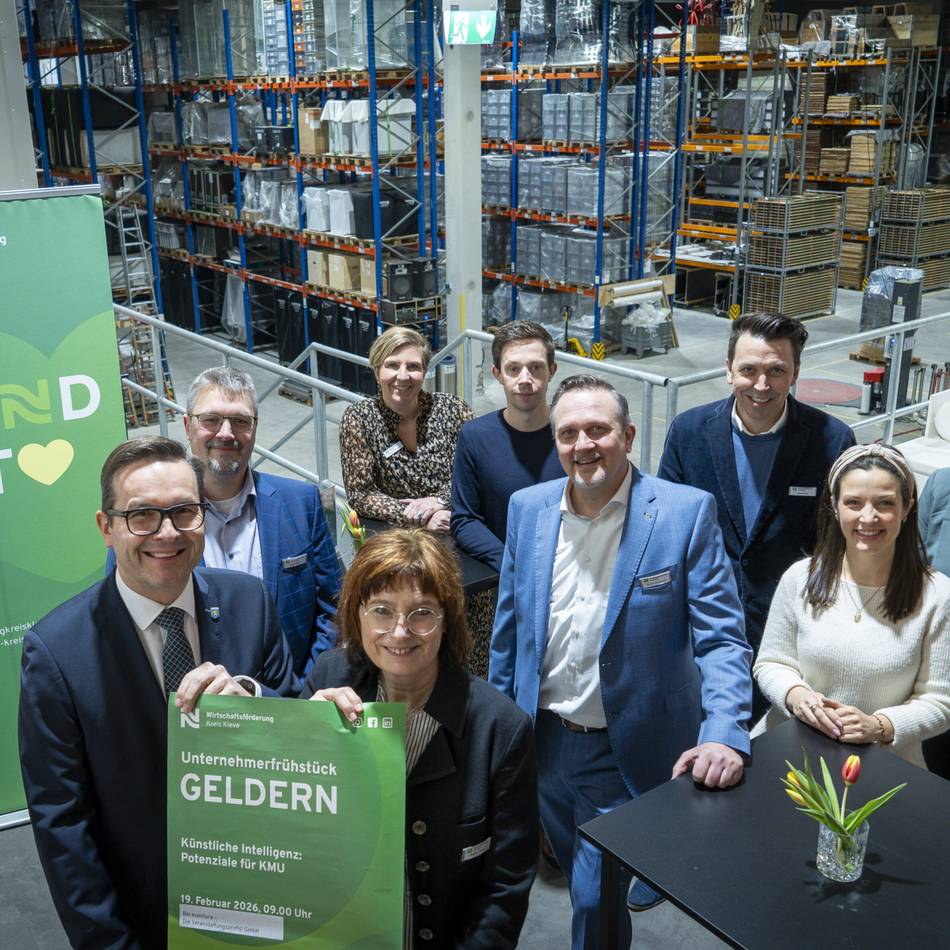 Unternehmerfrühstück in Geldern: „Die KI macht, der Mensch entscheidet“