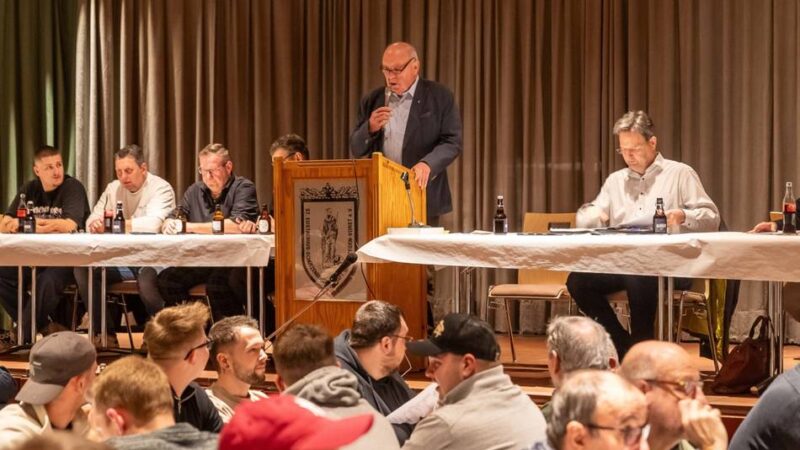 Versammlung der Eustachius-Schützen Vorst: Nebelmaschinen-Verbot im Festzelt