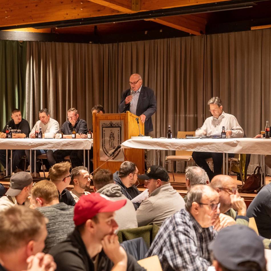 Versammlung der Eustachius-Schützen Vorst: Nebelmaschinen-Verbot im Festzelt