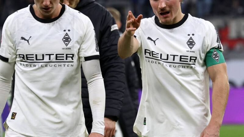 Auch in Frankfurt Chance ausgelassen: Muss-nicht-sein-Ergebnisse sind für Gladbach eine große Gefahr
