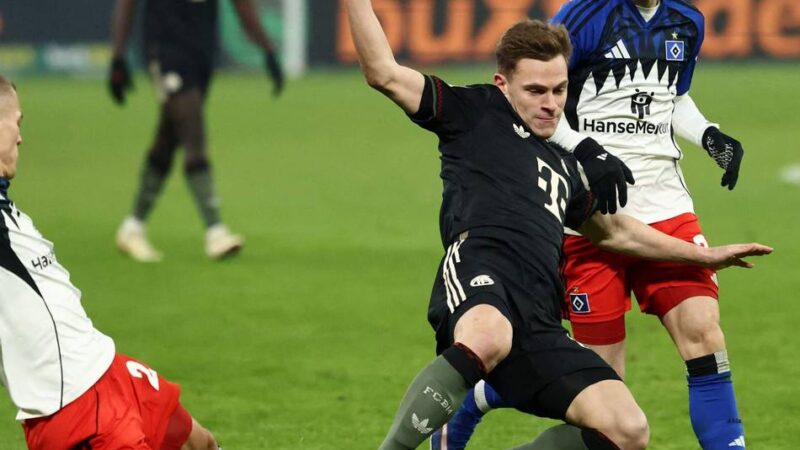 Chance für Verfolger: Starker HSV trotzt Bayern ein 2:2 ab