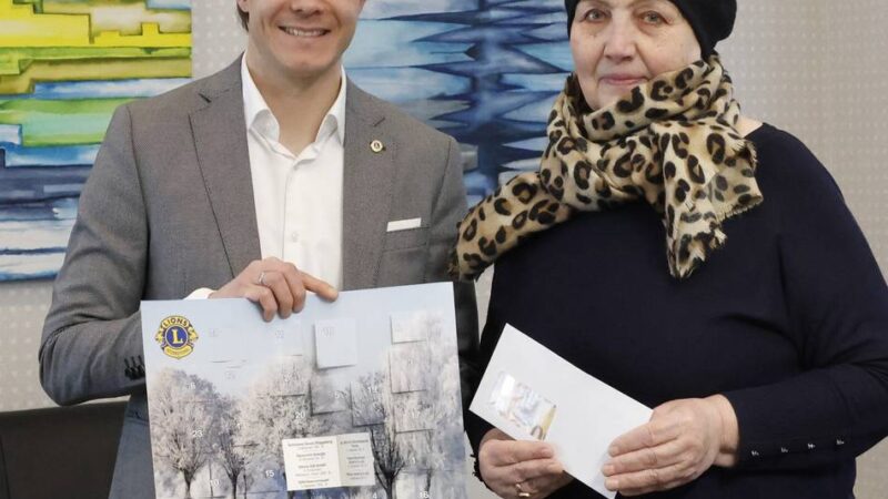 Preis von Hückeswagener Firma Pflitsch: Lions-Gewinnerin verschenkt die Freude weiter