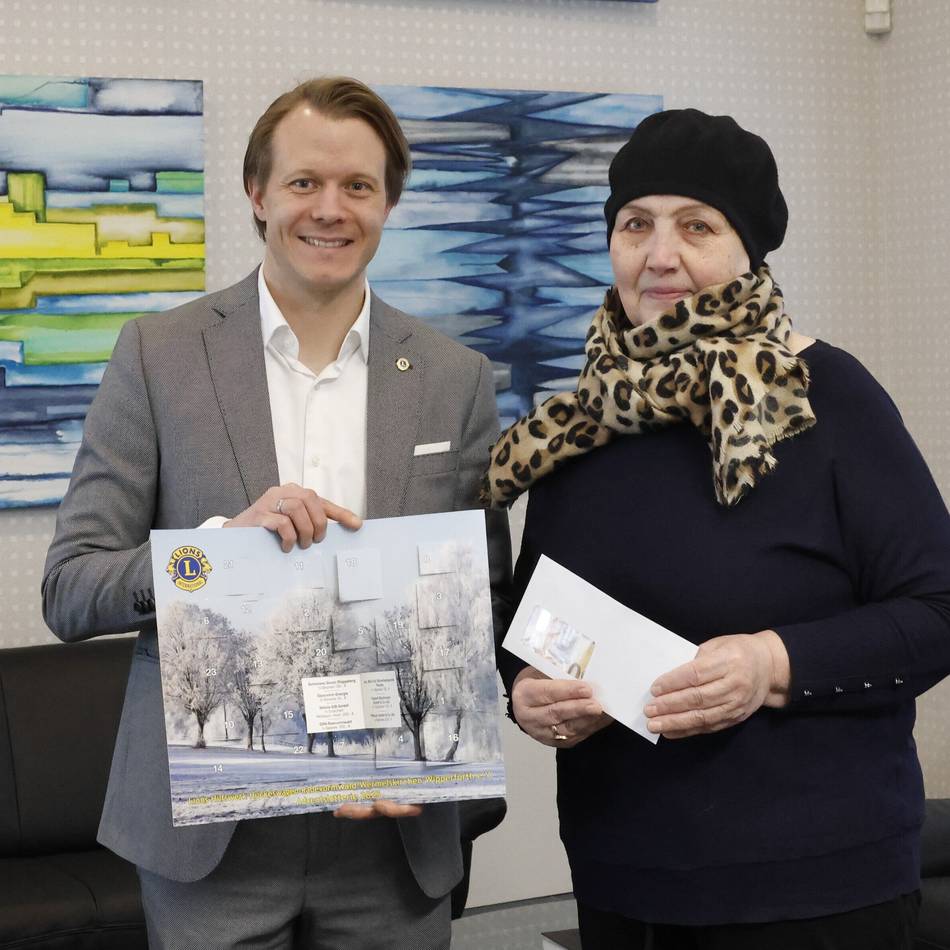 Preis von Hückeswagener Firma Pflitsch: Lions-Gewinnerin verschenkt die Freude weiter