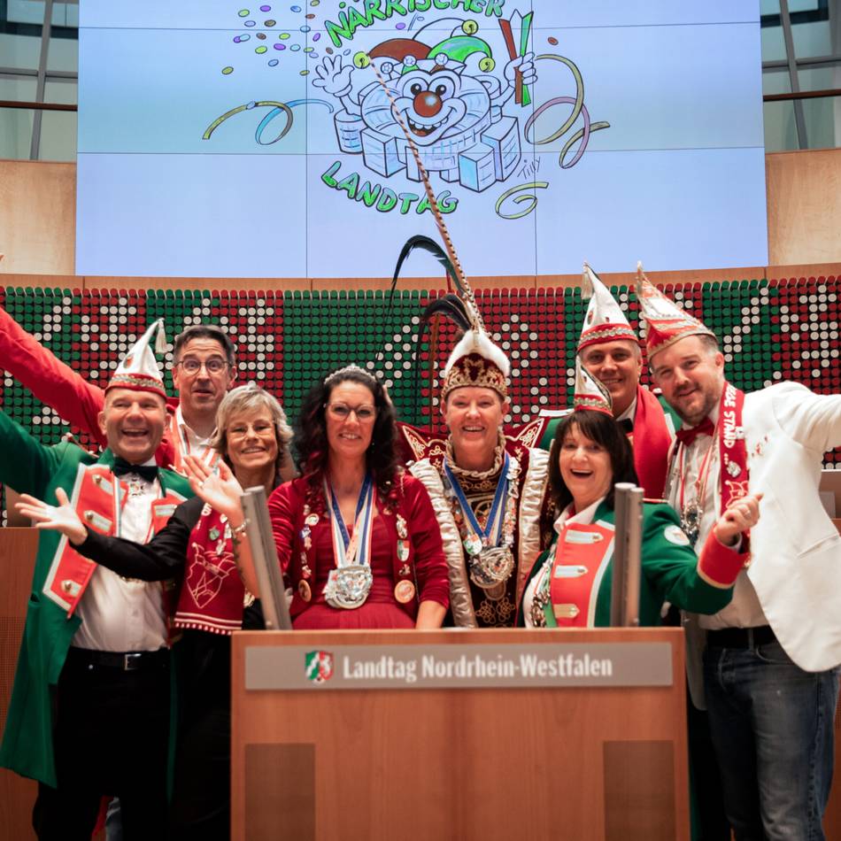 Voerder beim Närrischen Landtag: „Bewiesen, dass sie den namhaften Karnevalshochburgen in nichts nachstehen“