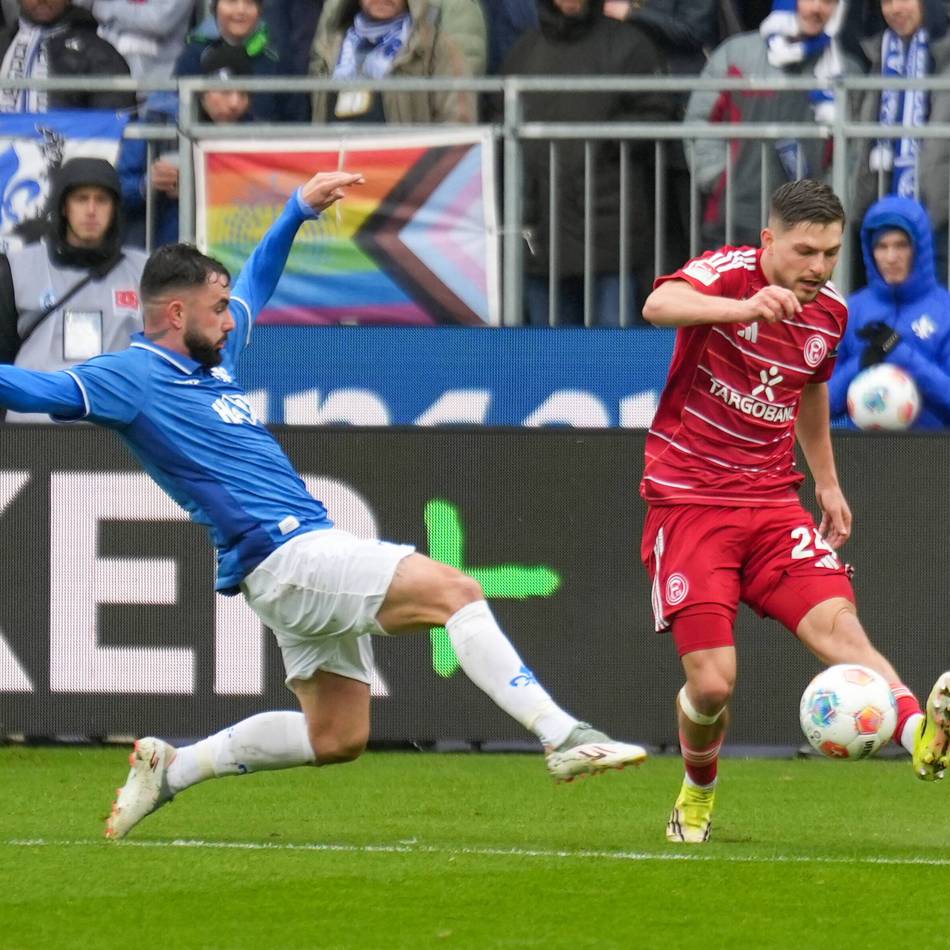 Hitzige Fortuna-Partie in Darmstadt: Provokation, Wortgefecht, Pfiffe – das sagt Muslija zum Zoff mit Richter