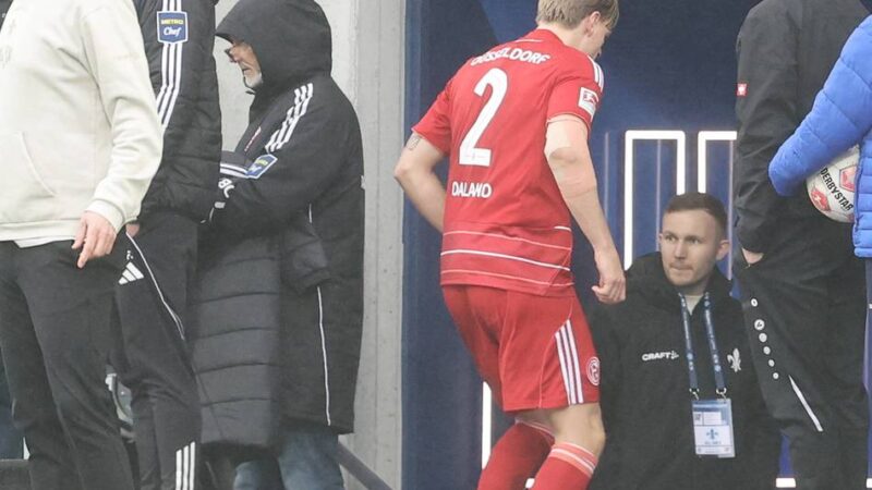 Fortuna-Coach zweifelt Daland-Rot an: „Jesper wirft ihm den Ball aber nicht ins Gesicht“ – Anfang gehen Innenverteidiger aus